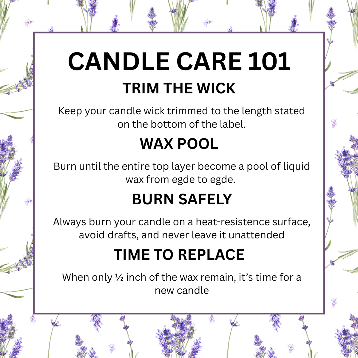 Lavender Gelato Candle