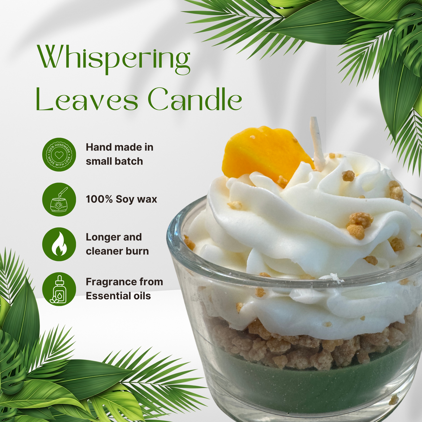Whispering Leaves Candle
