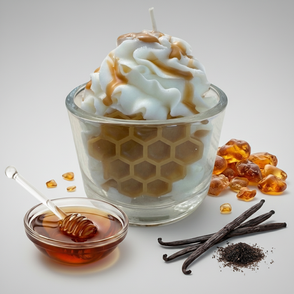Honeycomb Burst Candle