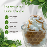 Honeycomb Burst Candle