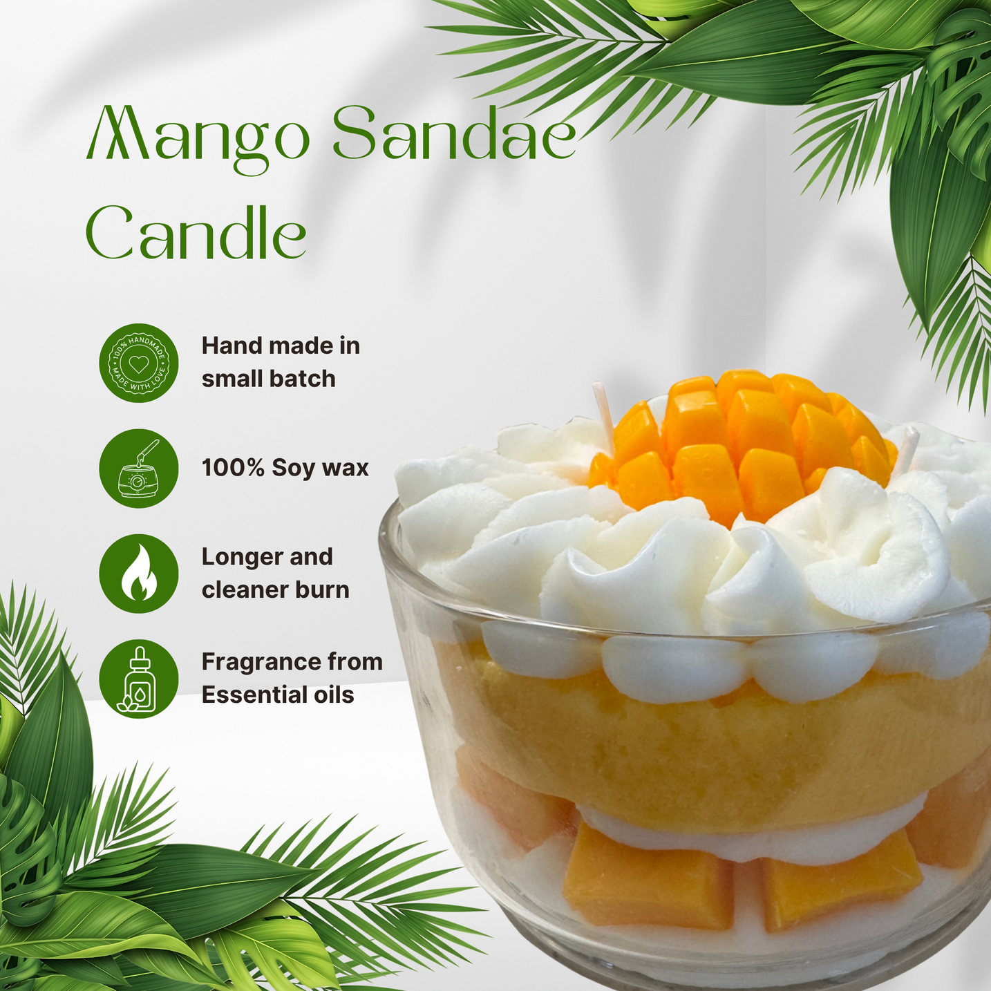 Mango Sundae Candle
