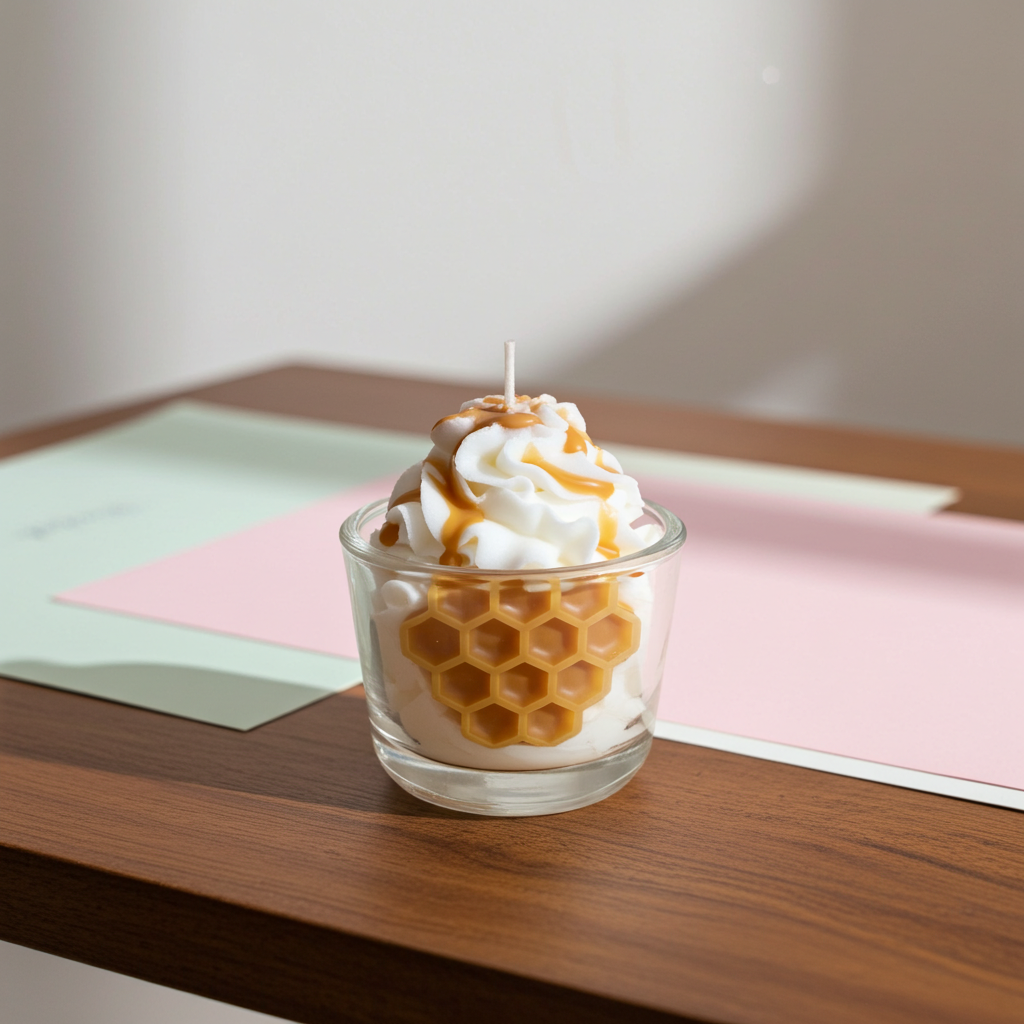 Honeycomb Burst Candle